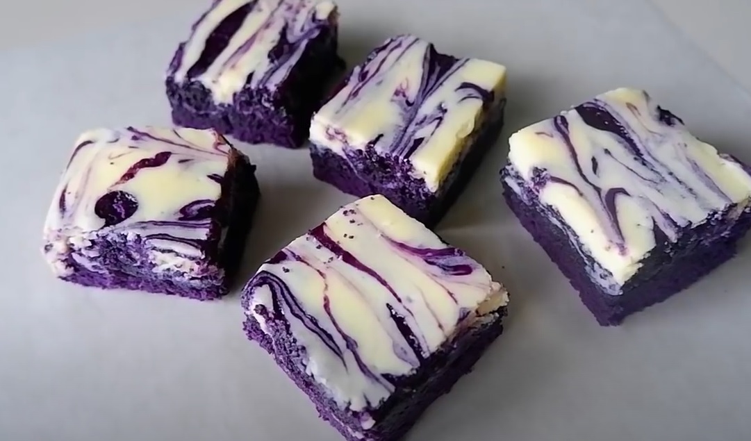 Ube Cheesecake Bars A Taste of the Philippines